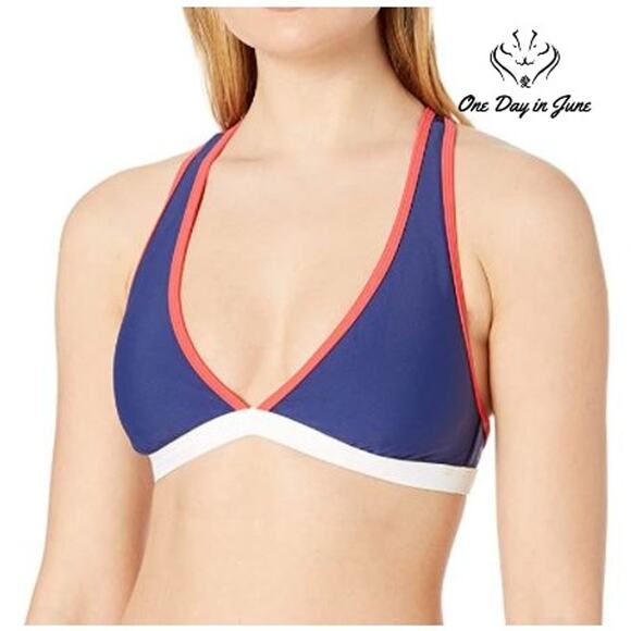 Next Longline Bikini Top Swimsuit Size S - Picture 1 of 4